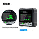 RZ Angle Protractor Universal Bevel 360 Degree Mini Electronic Digital Protractor Inclinometer Tester Measuring Tools MT2010