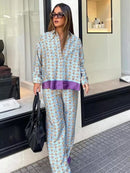 New Fashion Print Elegant Women&