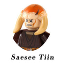 Disney Luke Skywalker Ahsoka Tano Building Block Yoda Obi-Wan Kenobi Sith Kylo Ren Count Dooku Starkiller Brick Figure Toy