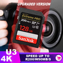 SanDisk Ultra Original SD card 8GB 16GB 32GB SDHC 64GB 128GB 256GB SDXC Class10 Memory Card C10 R80mb/s USH-1 Support for Camera