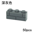 Thick Wall Figures Bricks Compatible 98283 15533 DIY 1x2 1x3 1x4 1+2 Dots Building Blocks Educational House Contruction Toys