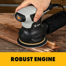 DEKO 280W/320W/350W Random Orbit Sander with 8 Hole 125mm Sandpaper and Variable Speed Sander Power Tools (DKSD28Q1)