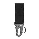 2pcs Tactical Hanging Buckle Molle Nylon Webbing Belt Triangle Buckle Outdoor Climbing Camping Tool Accessory Carabiner Keychain