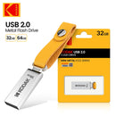 KODAK USB 2.0 Pen Drive 16GB 32GB 64GB K122 Metal USB Flash Drive Memory Freeshipping