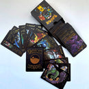New Pokemon Cards Metal Gold Silver Vmax GX Card Box Charizard Pikachu Rare Collection Battle Trainer Card Children Toys Gift