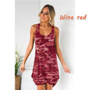 S-8XL Camouflage Women&