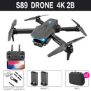 2022 New Mini Drone S89 pro 4k Profesional HD Dual Camera WiFi Fpv Drones Height Preservation Rc Helicopters Quadcopter Toys