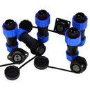 Waterproof connector SP1610 IP68 cable connector plug & socket Male and Female SP16 2Pin 3Pin 4Pin 5Pin 6Pin 7Pin 9Pin