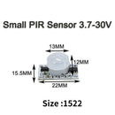 5V 12V 24V 4A Dimmable Sensor Switch Hand Wave Dimmer PIR Switch for LED Strip LED,Touch switch for Kitchen Cabinet LED Lights