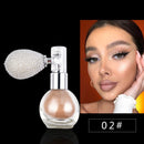 Fashion Highlighter Powder Spray High Gloss Glitter Powder Spray Shimmer Sparkle Powder Makeup for Face Body Highlight Makeup