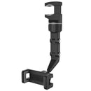 Car Phone Holder Multifunctional 360 Degree Rotatable Auto Rearview Mirror Seat Hanging Clip Bracket Cell Phone Holder for Car