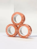 3pcs Finger Magnetic Rings Colorful Fidget Toy Set Adult Magnets Spinner Rings for Relieve Stress Anxiety Relief Therapy