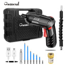 Electric Screwdriver Battery Rechargeable Cordless Screwdriver Powerful Impact Wireless Screwdriver Drill Electric Screw Driver