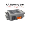 Technical Motor Parts Multi Power Functions 8293 8883 Tool Servo Train Motor PF Model Sets Building Blocks Compatible All Brands
