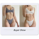 Sexy Seamless Bra Wire Free Brassiere Rib Bralette Women&