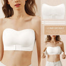 Strapless Bra Large Size Thin Section Gather Lace Non-Slip Bras Invisible Bra Lift Push Up Beautiful Back Women&