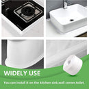 Bathroom Shower Sink Bath Sealing Tape Strip White PVC Self Adhesive Waterproof Wall Sticker for Bathroom Kitchen Caulk Strip