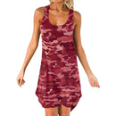 S-8XL Camouflage Women&