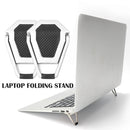 Metal Foldable Laptop Stand Universal Non-slip Bracket Support for Macbook Pro Air Lenovo Notebook Laptops Mount Holder Feets