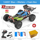 WLtoys 144010 144001 75KM/H 2.4G RC Car Brushless 4WD Electric High Speed Off-Road Remote Control Drift Toys for Children Racing