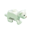 MOC City Animal Building Block Figures Goat Sheep Dog Lion Panda Cheetah Parrot DIY Farm Street View Accessories Bricks Toy Gift