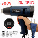 Heat Gun 2000W Professional Hot Air Gun with 2 Temperature Modes Hands-Free Stand Built-in Ideal for Stripping Paints Soldering