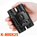 700x25 HD Powerful Binoculars Telescope 5000m/50000m Long Range Folding Mini BAK4 FMC Optics For Hunting Outdoor Camping Sports