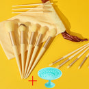 New 13Pcs Makeup Brush Set Makeup Concealer Brush Blush Loose Powder Brush Eye Shadow Highlighter Foundation Brush Beauty Tools