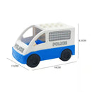 Big Building Blocks Accessories Compatible Large Bricks Children Kids Truck Car Bus City Traffic Series Assembly Educational Toy