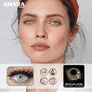 AMARA 1 Pair Color Contact Lenses for Eyes Natural Brown Lenses Beauty Fashion Monet Lense Blue Lenses Green Eye Contact