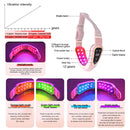 Facial Lifting Device LED Photon Therapy Facial Slimming Vibration Massager Double Chin V Face Shaped Cheek Lift Belt Machine