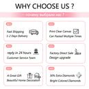 Huacan 5D Diamond Painting Photos Custom Full Square Diy Diamond Mosaic Picture Of Rhinestones Round Diamond Embroidery Sale