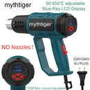 Heat Gun 2000W Professional Hot Air Gun with 2 Temperature Modes Hands-Free Stand Built-in Ideal for Stripping Paints Soldering
