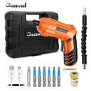 Electric Screwdriver Battery Rechargeable Cordless Screwdriver Powerful Impact Wireless Screwdriver Drill Electric Screw Driver