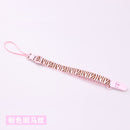1pcs Comfortable Material Pacifier Cute Baby Clips Chain Dummy Clip Holder Nipples Children Cartoon Pacifier Clip Soother Holder