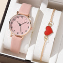 2022 New Watch Women Fashion Casual Leather Belt Watches Simple Ladies Round Dial Quartz Wristwatches Dress Clock Reloj Mujer