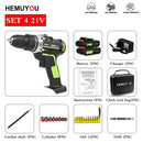 Cordless Screwdriver Electric Screwdriver Cordless Drill Power Tools Handheld Drill Lithium Battery Charging Drill + Battery