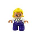 Big Size Action Figures City Princess Policemen Family Building Block Doll Character Accessory Toys Assembly Children Kids Gift