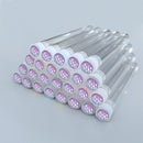 50pcs Reusable Eyelash Brush Tube Eye Lash Brush Eyebrow Brush Resin Drill Replaceable Mascara Wand Brushes Dust-proof