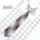 Shirt Necktie Women College Style JK Plaid Uniform Detachable Collars Removable Ties Apparel Accessories галстук женский