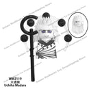 WM6105 WM6106 WM6107 WM6108 WM6109 Naruto blocks anime bricks Sasuke Kakashi mini action toy figures Assemble toys kids gifts