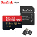 SANDISK Ultra 256GB Micro SD 128GB Memory Card 64GB 32GB Micro SD Card SD/TF Flash 512GB 1TB 400GB Microsd for Phone Extreme Pro