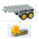 Big Building Blocks Accessories Compatible Large Bricks Children Kids Truck Car Bus City Traffic Series Assembly Educational Toy