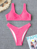 Sexy Bikini 2022 Swimsuit Women Swimwear Push Up Bikini Set Thong Brazilian Bathing Suit Beach Wear Biquini Bather Female