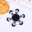 Fingertip Spinning Top Cartoon Animated Special Effects Dynamic-Running Fidget Spinner Rotating Hand Spinner Relieves Stress Toy