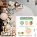 Macaron Pink Rose Balloon Garland Arch Kit Birthday Party Decorations Kids Latex Baloon Baby Shower Decor Globos