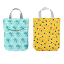 2 Baby Stroller Organizer Bag Mummy Diaper Bag Hook Baby Carriage Large Capacity Travel Wet Bags Stroller Accessories Cup Holder