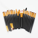 20Pcs Makeup Brushes Set for Eye Shadow Foundation Powder Eyeliner Eyelash Cosmetict for Face Make Up Brush Tools