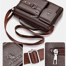 Large-capacity Shoulder Bag Leather Men&