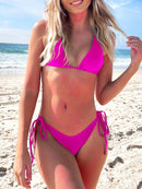 Sexy Micro Bikinis 2022 Woman Criss Cross Swimwear Women Swimsuit Summer String Thong Bikinis Set 2 Piece Bathing Suit Beachwear
